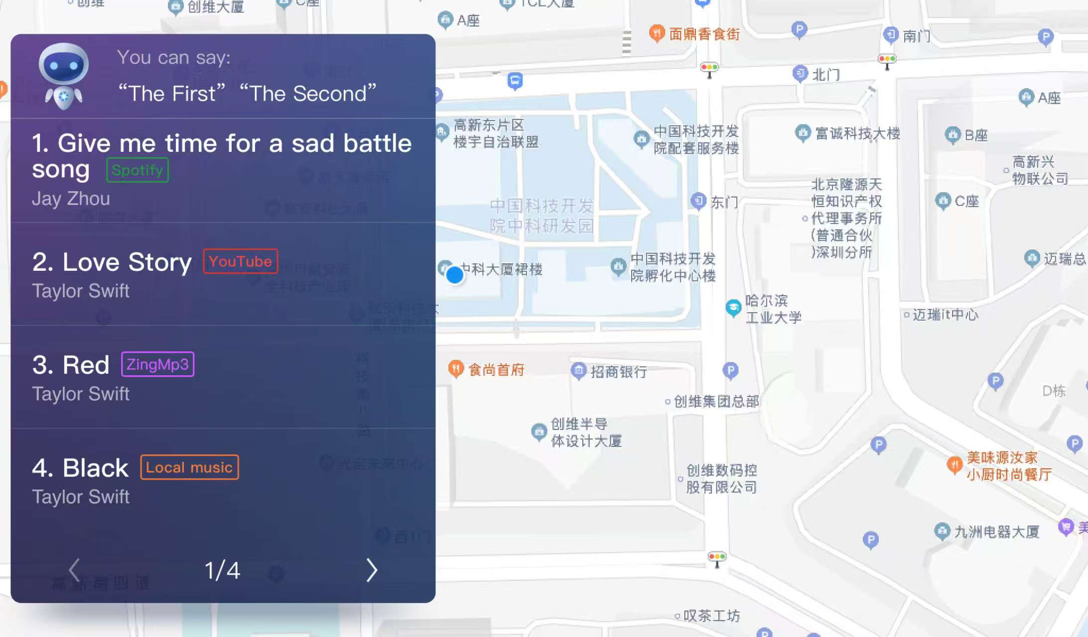 Toppal Voice Feature Usage Interface