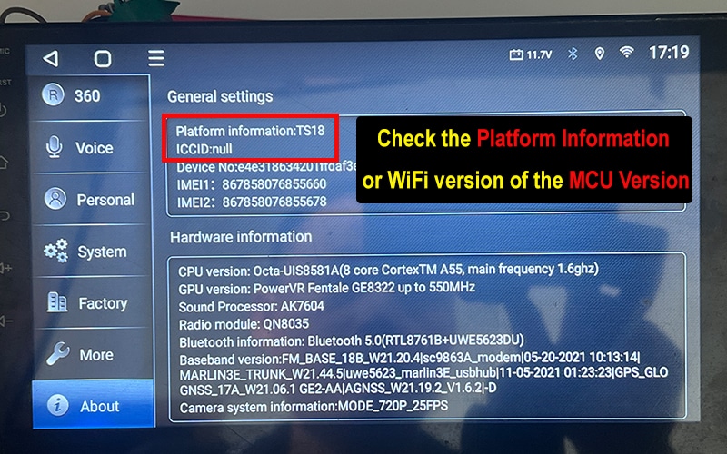 Android Araç Sistemi Sürümünüzü Yükseltmeden Önce Nasıl Kontrol Edersiniz