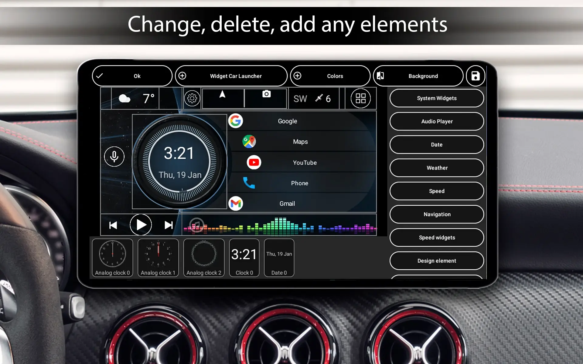 Car Launcher Pro UI Screenshot 3
