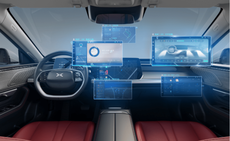 Car dashboard voice assistant interface