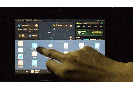Free Android head unit cleaner app scanning and cleaning junk files