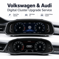 Volkswagen Audi digital cluster upgrade package
